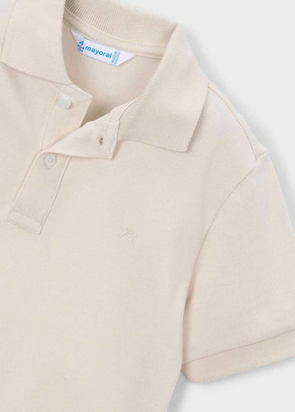 Boys Basic Short Sleeve Polo- Hemp