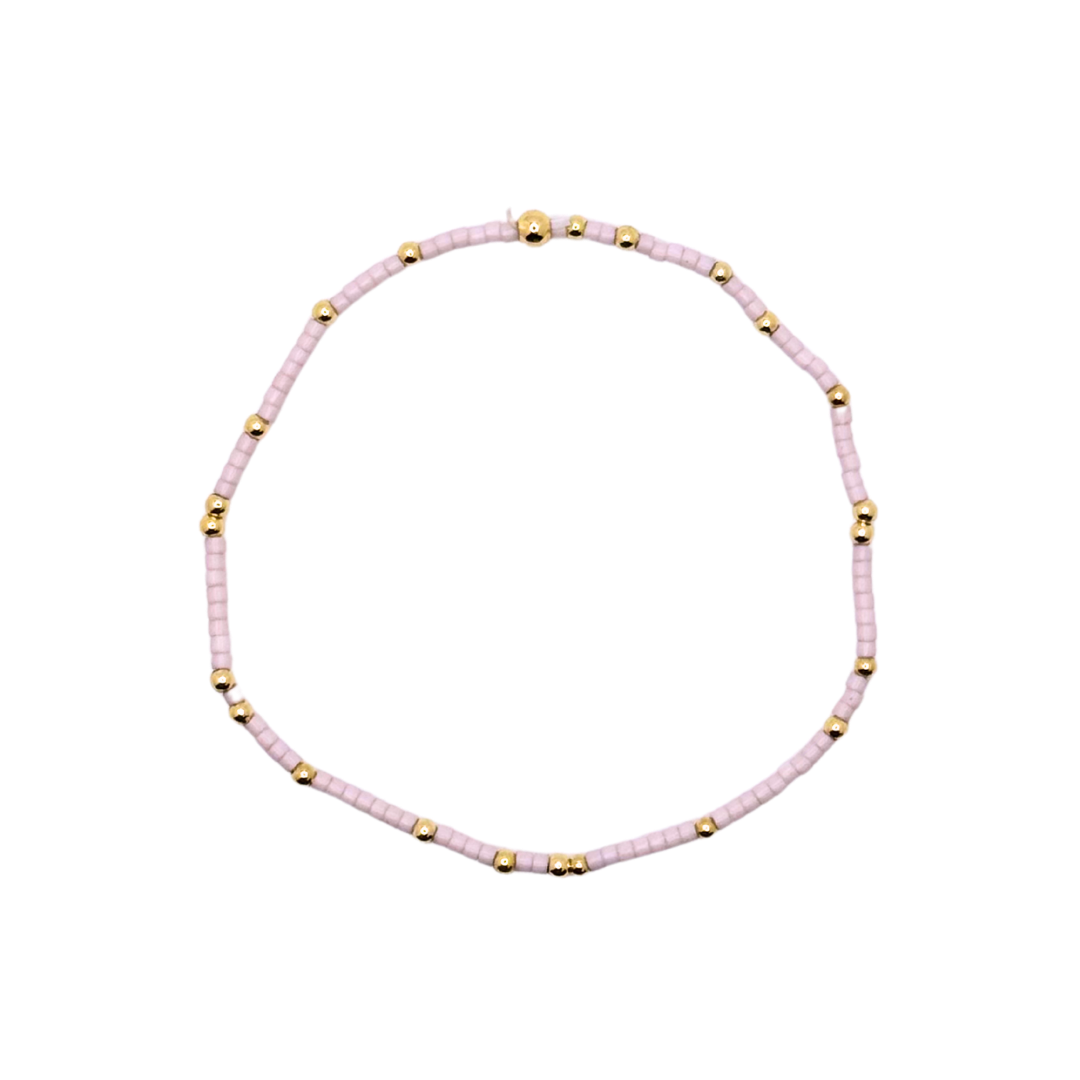 Lavender Bitty Bauble Bracelet