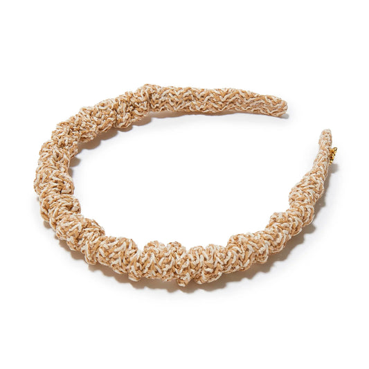 Natural Jessie Raffia Headband