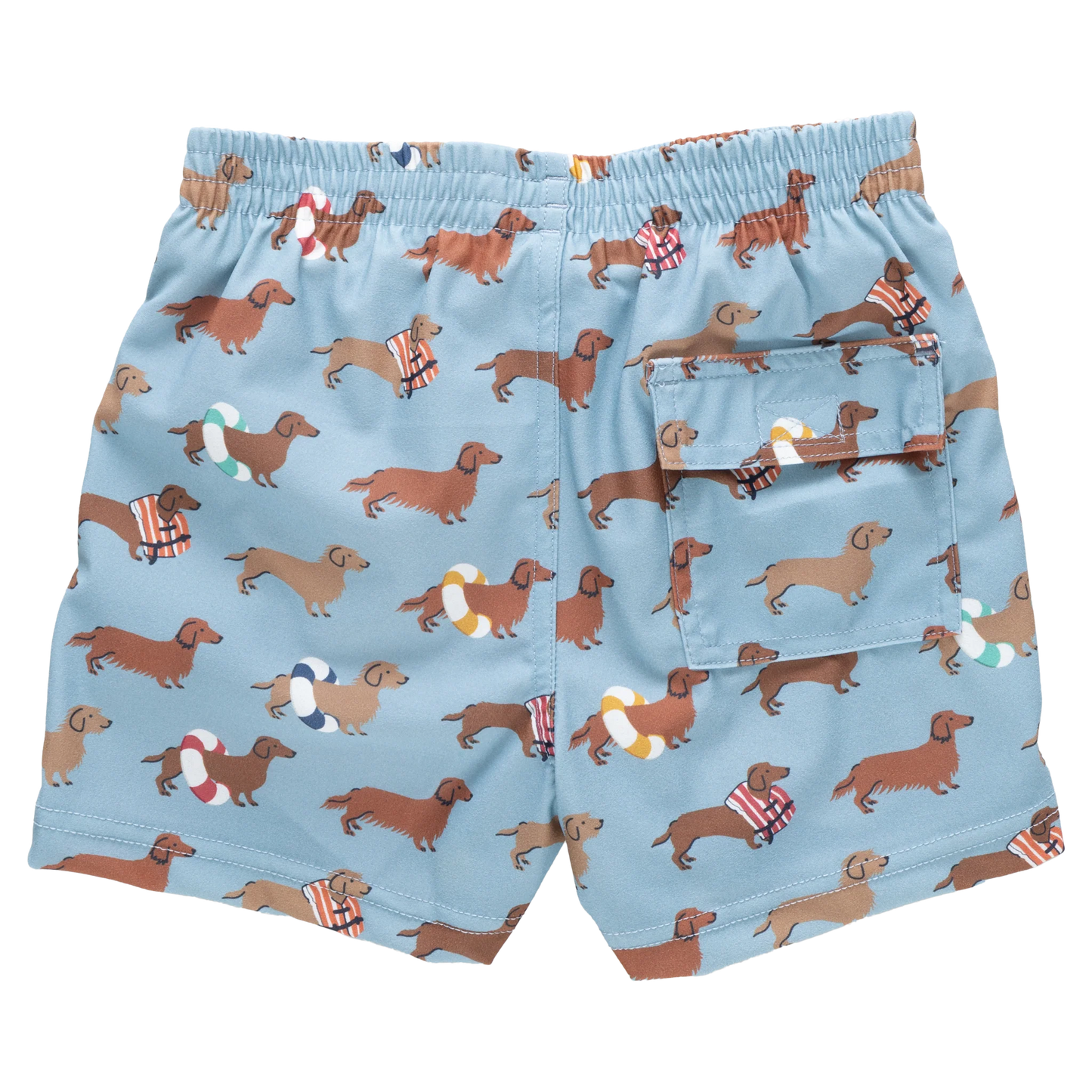 Boys Swim Trunk- Swim Dachsunds
