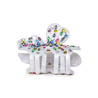 Mother of Pearl Rainbow Lily Claw Clip