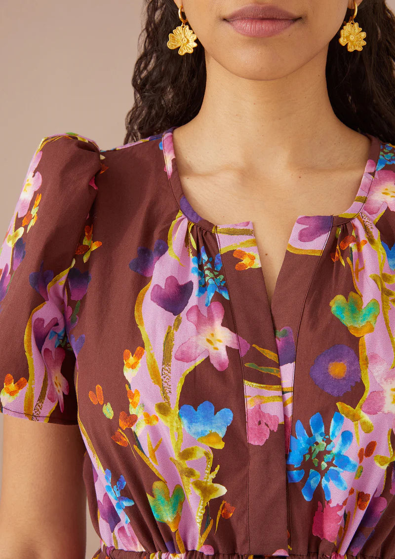 Bonnie Dress- Cinnamon