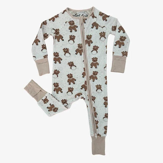 Bamboo Zipper Pajama- Velvet the Lovie