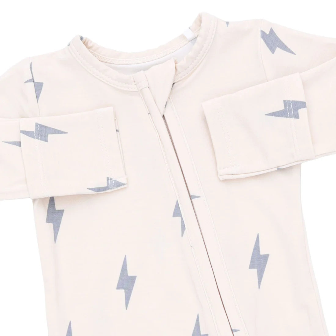 Lightning Bolt 2-Way Zipper Footie
