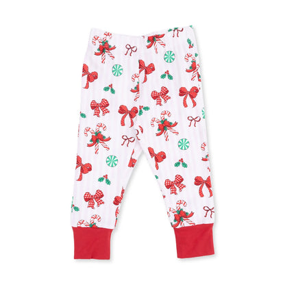 Bows + Candy Canes Loungewear Set