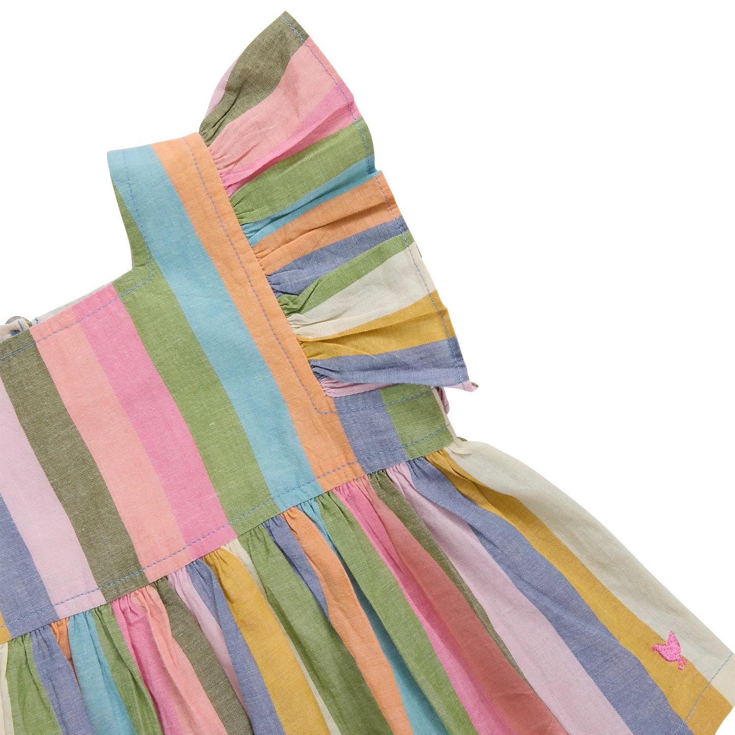 Baby Girls Elsie 2-Piece Set- Parade Stripe