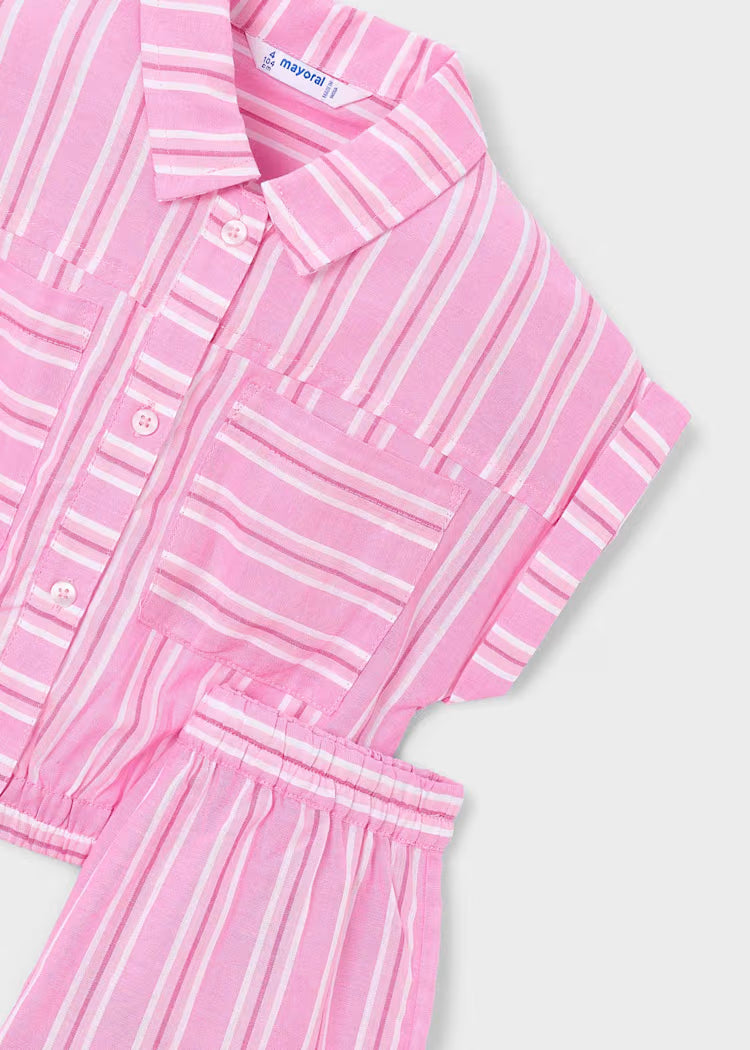 Girls Candy Striped Set