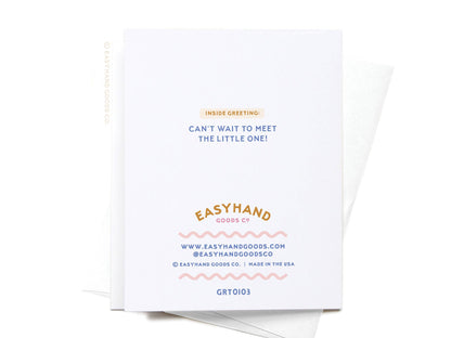 Congrats Teddy Bear Greeting Card