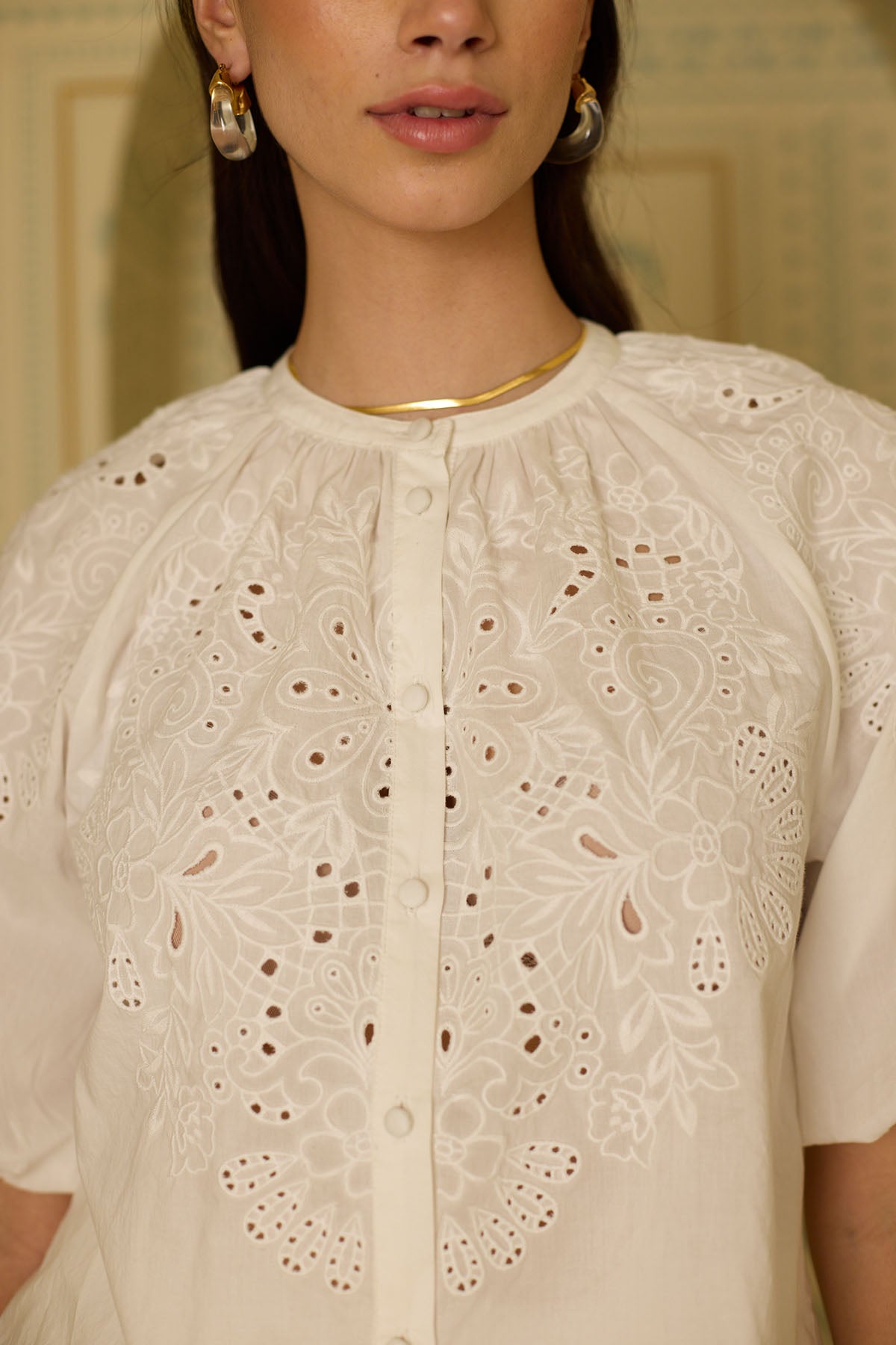 Sandy Blouse- White