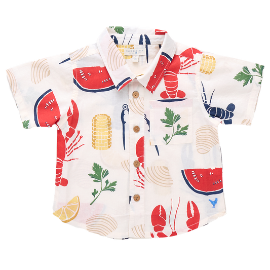 Mens Jack Shirt- Clam Bake