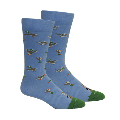 1984 (Duck Hunt) Socks: Della Blue