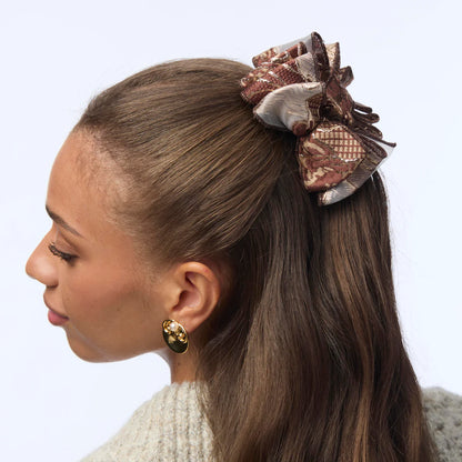 Plum Blush Mini Rita Floral Claw Clip