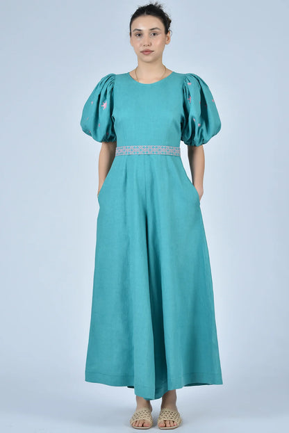 Valley Dress- Teal