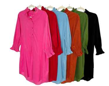 Kimberly Corduroy Dress- Red