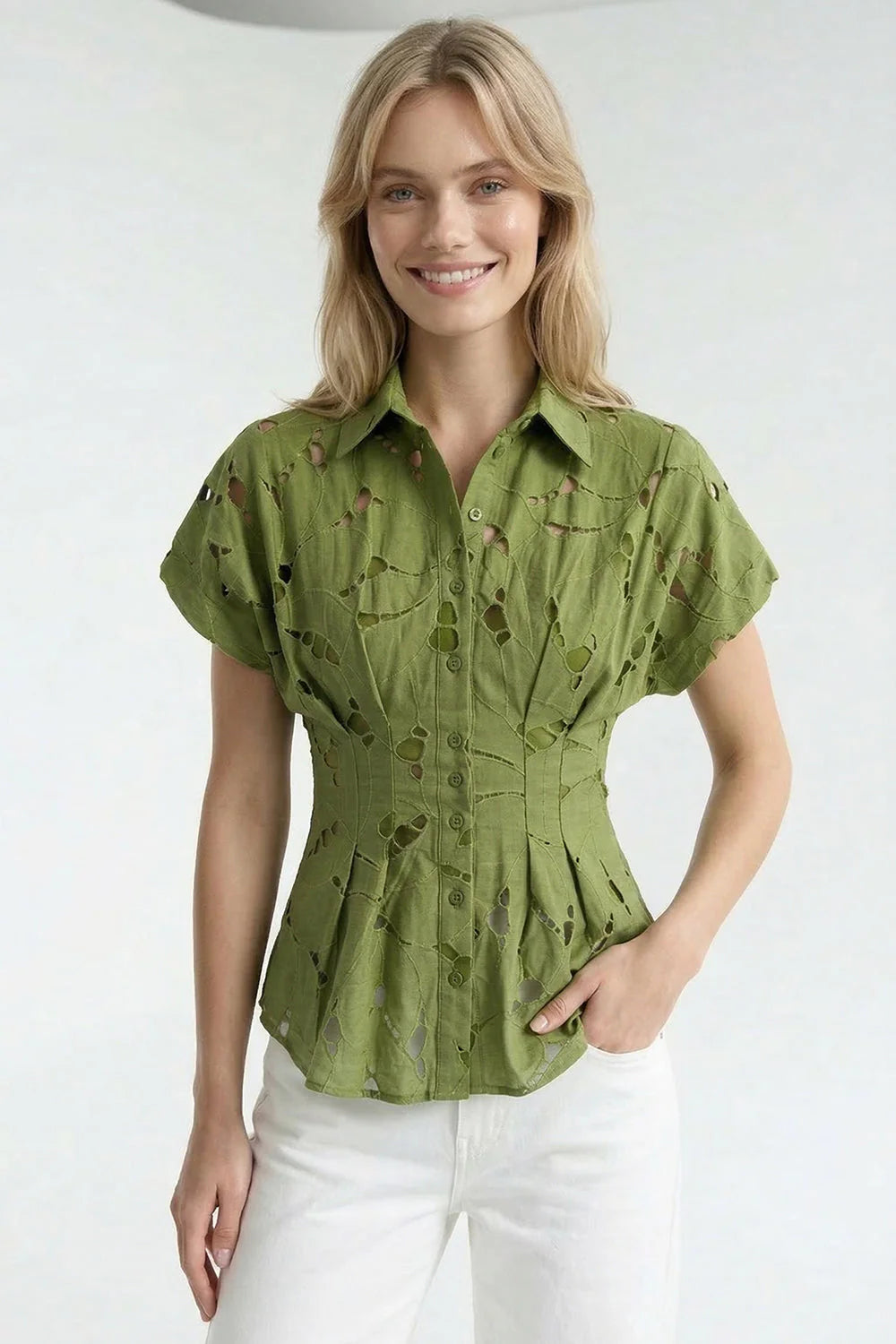 Adeline Shirt- Green