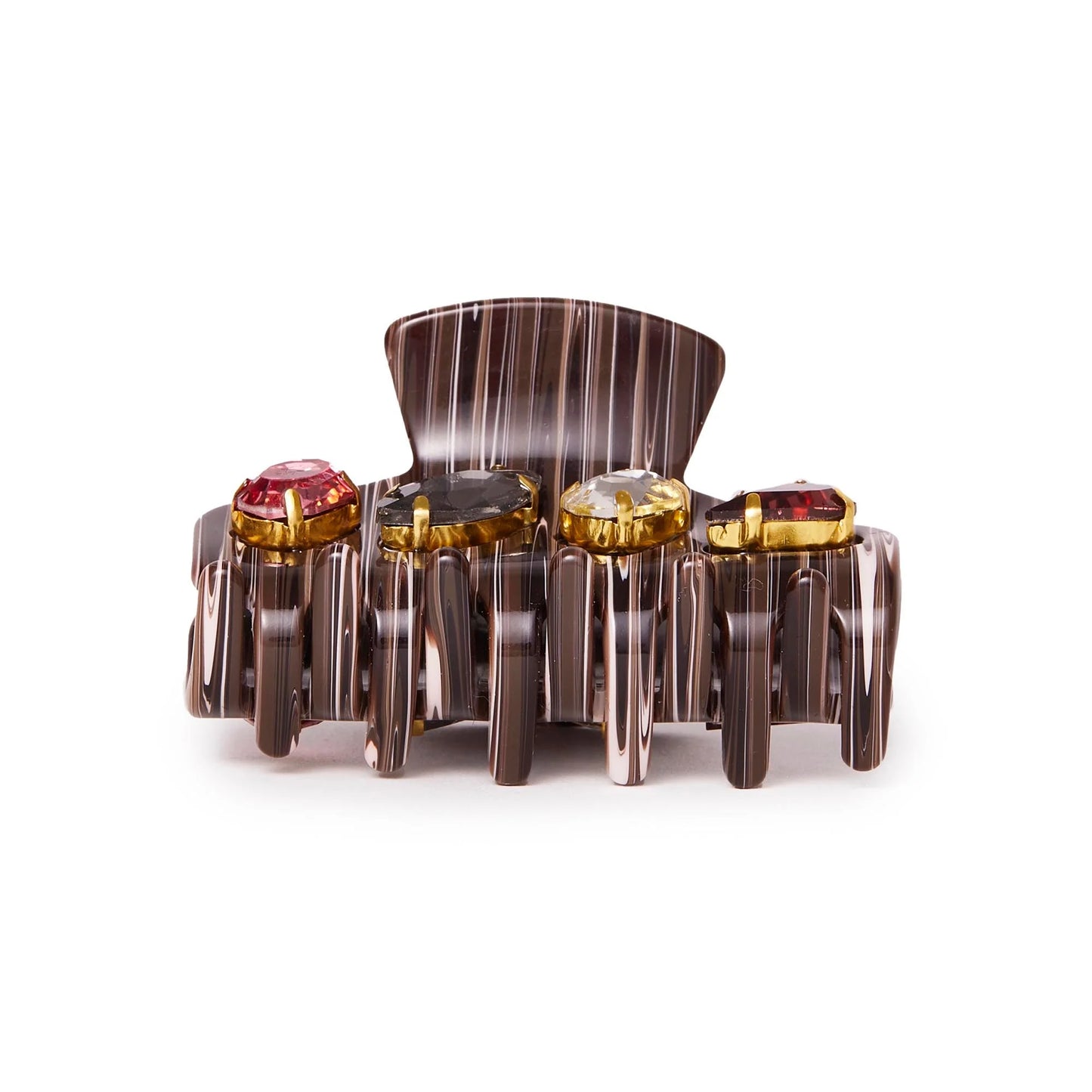 Hickory Mini Crystal Claw Clip