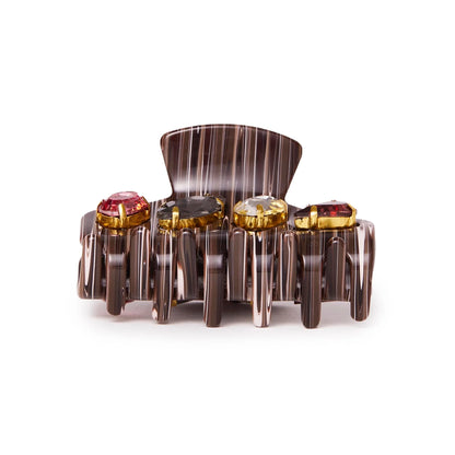 Hickory Mini Crystal Claw Clip