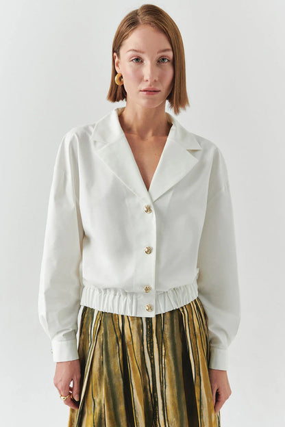 Romina Jacket- Bone