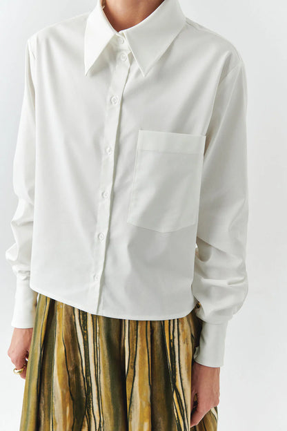 Theodora Shirt- Bone