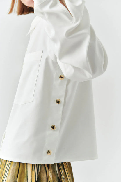 Theodora Shirt- Bone