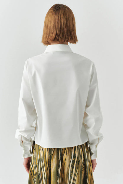 Theodora Shirt- Bone