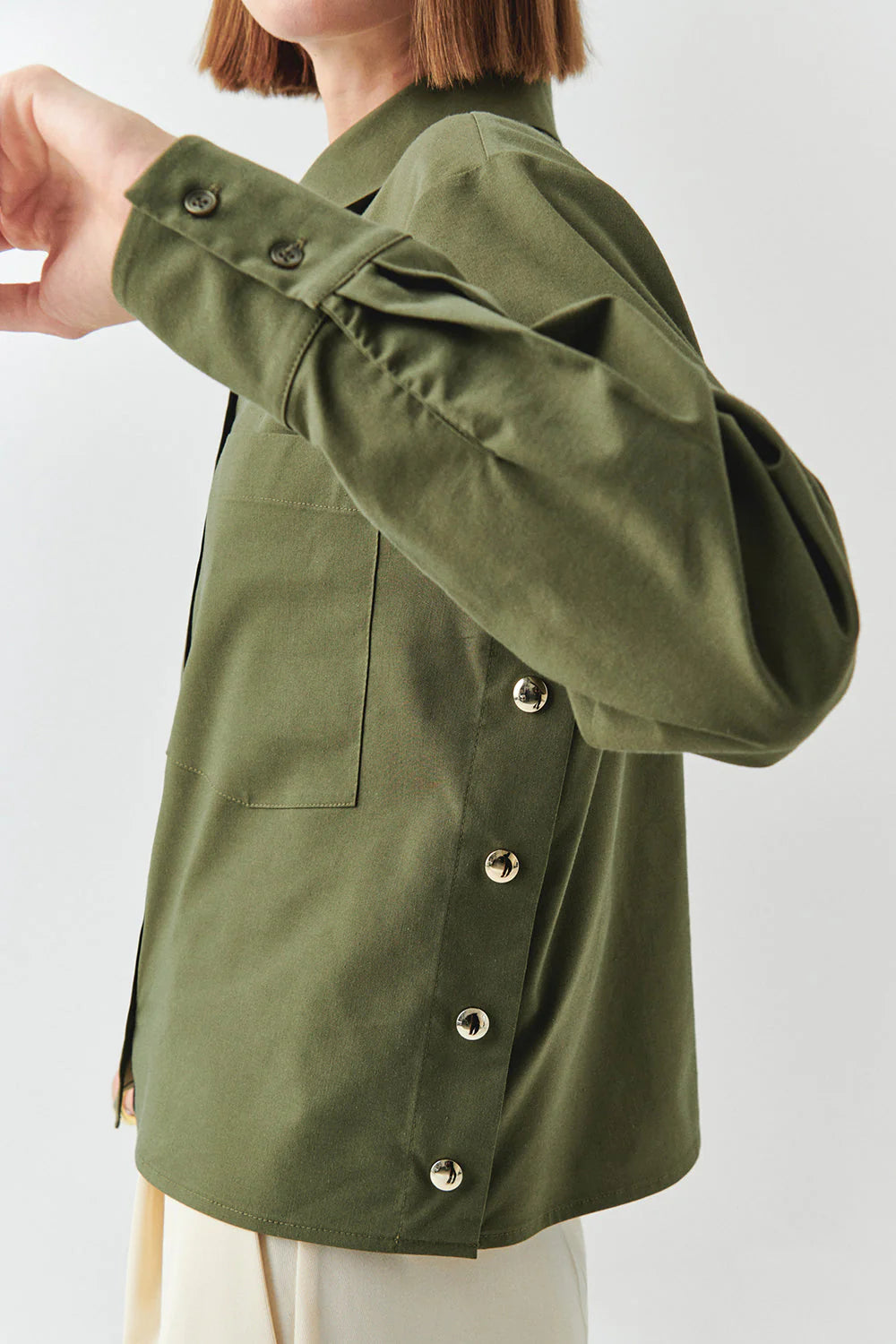 Theodora Shirt- Green