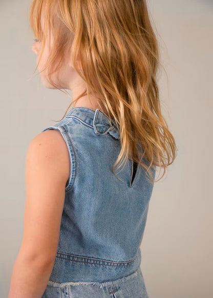 Girls Denim Top