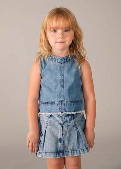 Girls Denim Top