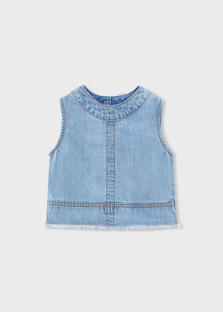 Girls Denim Top
