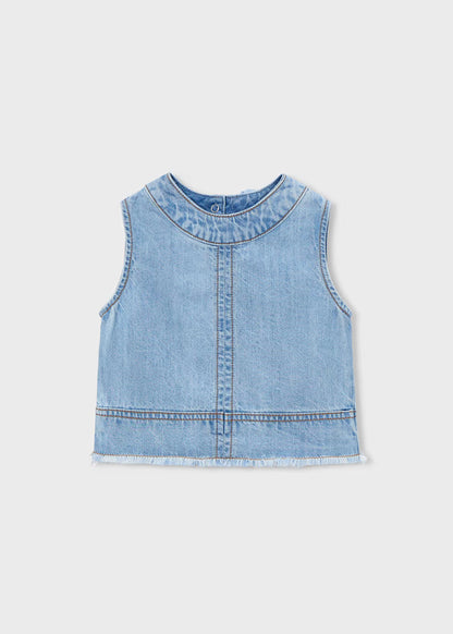Girls Denim Top
