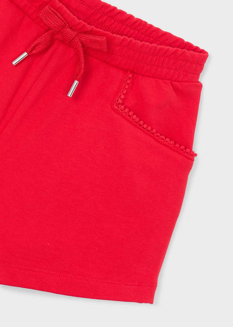 Chenille Shorts- Persimmon