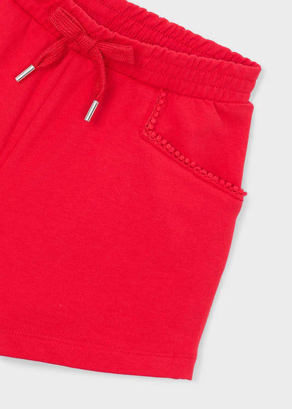 Chenille Shorts- Persimmon
