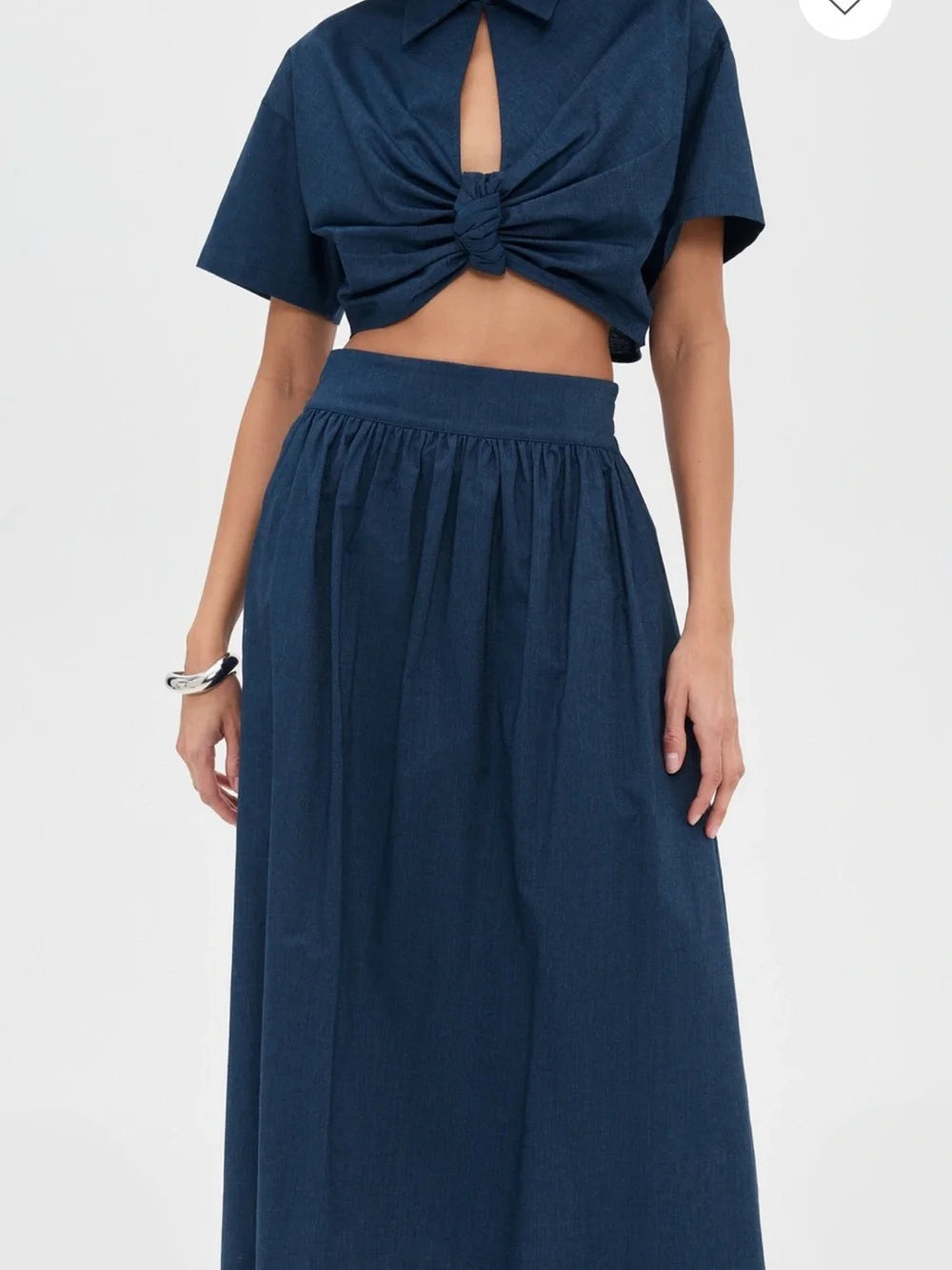 Flecos Skirt- Denim