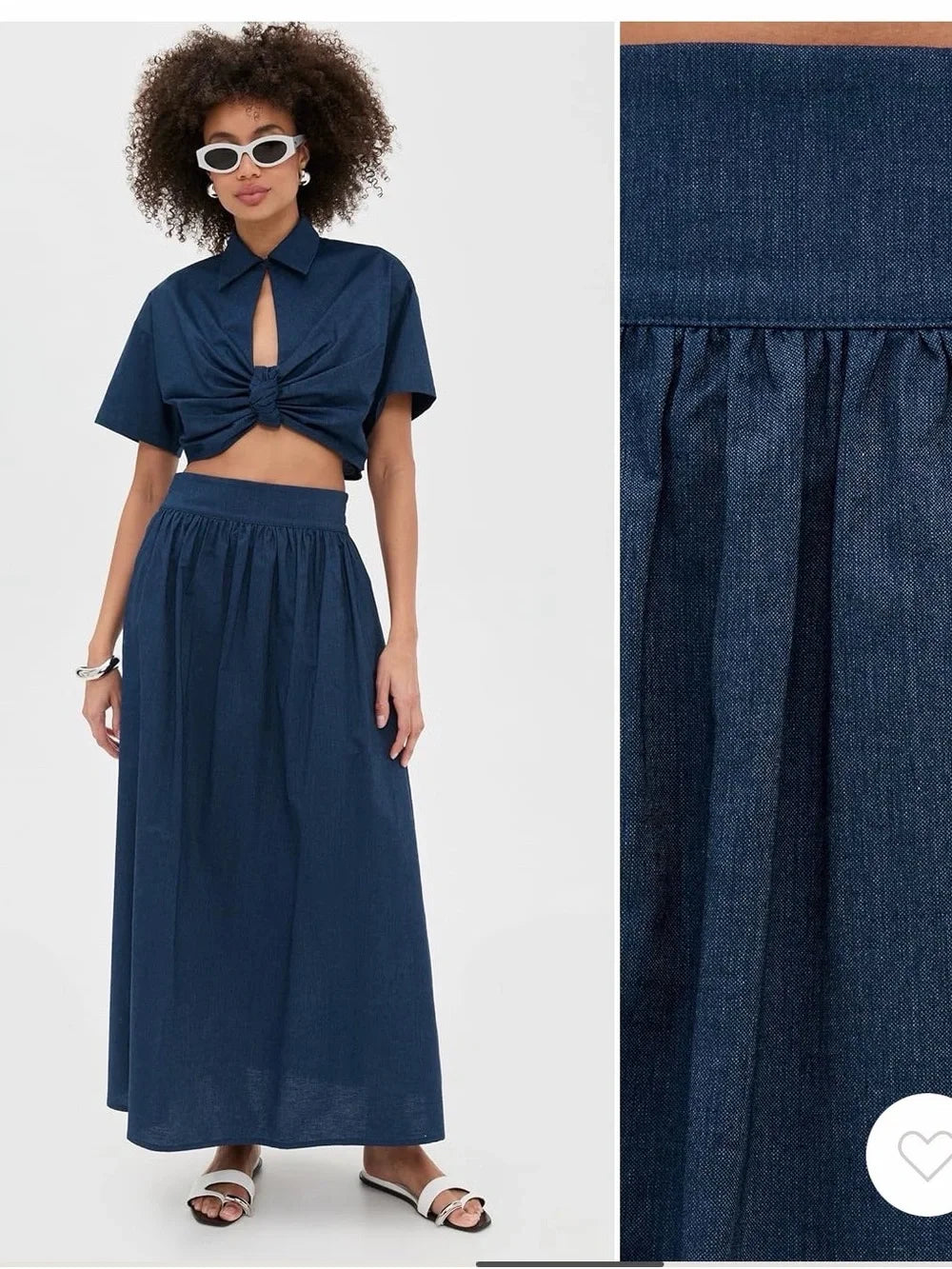 Flecos Skirt- Denim