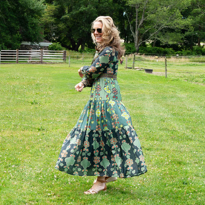Cicero Maxi Dress- Serendipity Fern