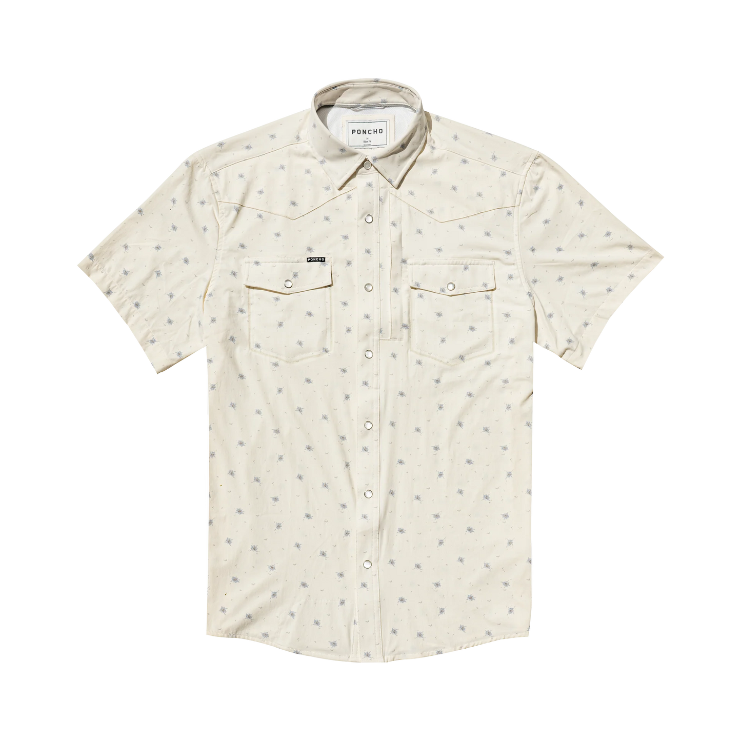 The Llano by Poncho- Floral Print on Off-White