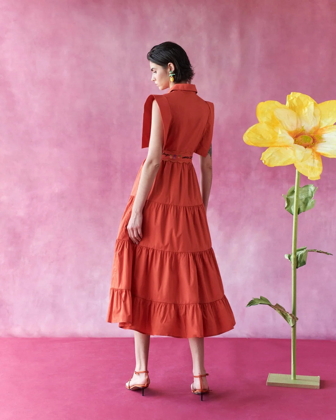 Lucero Dress- Orange