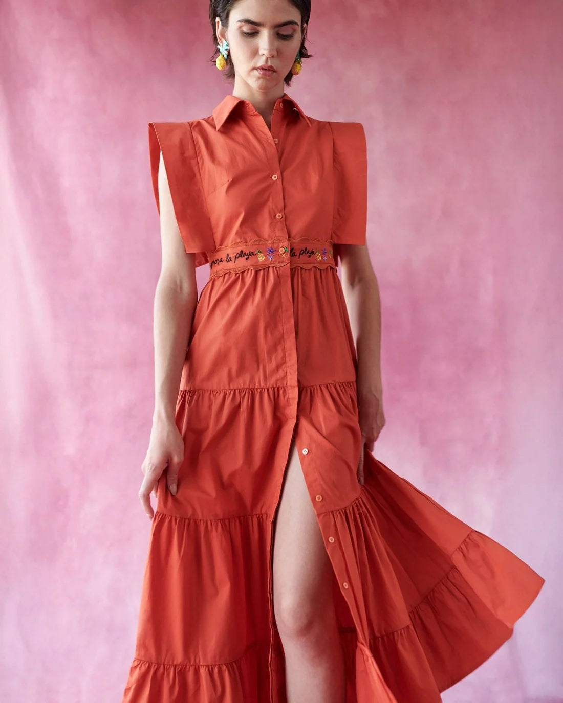Lucero Dress- Orange