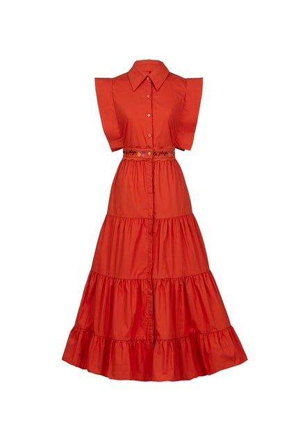 Lucero Dress- Orange
