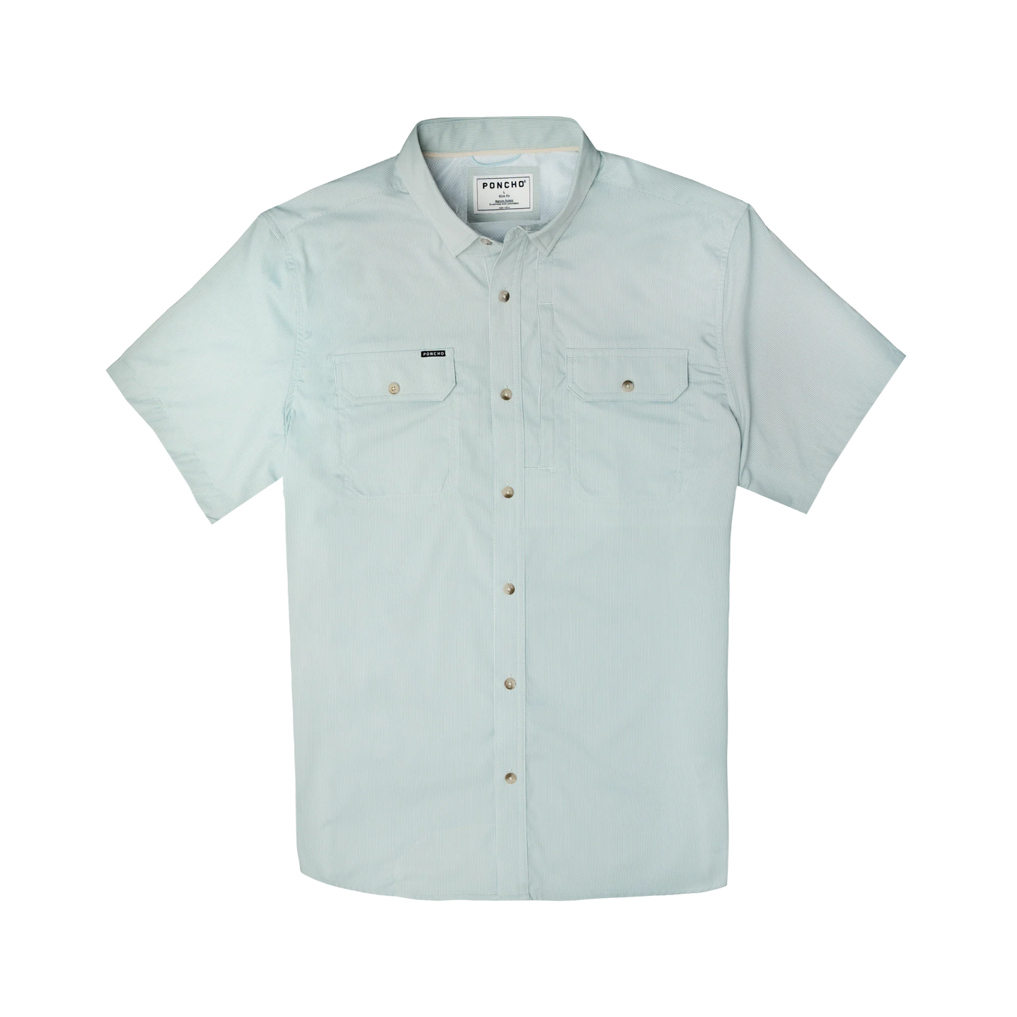 The Marsh Donkey by Poncho- Green Micro Stripe