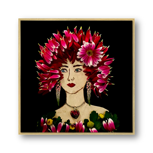 "Mum" Floated Metal Print - 10x10