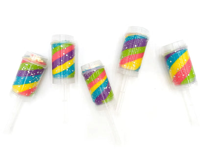 Rainbow Unicorn Sensory Dough Push Pop