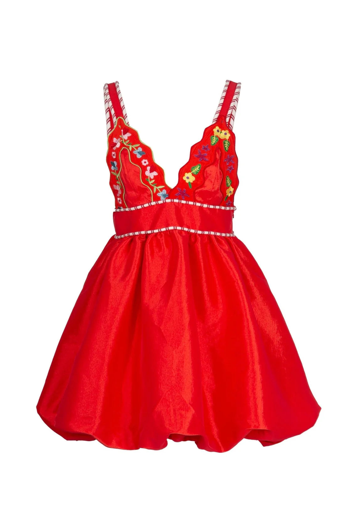 Short Selene Dress- Red