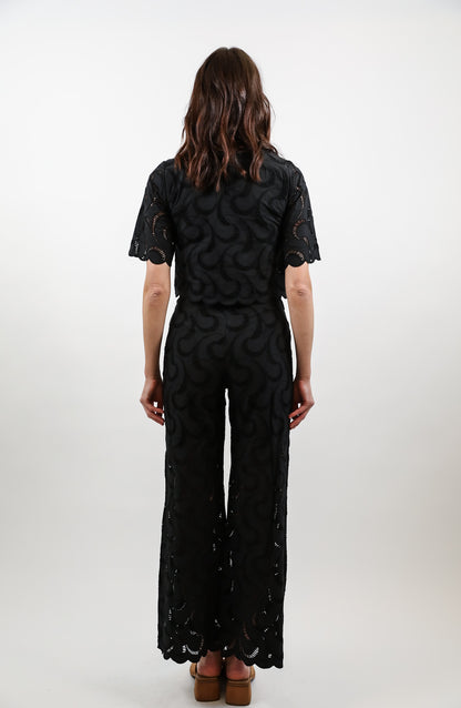 Matador Pants- Black Paisley