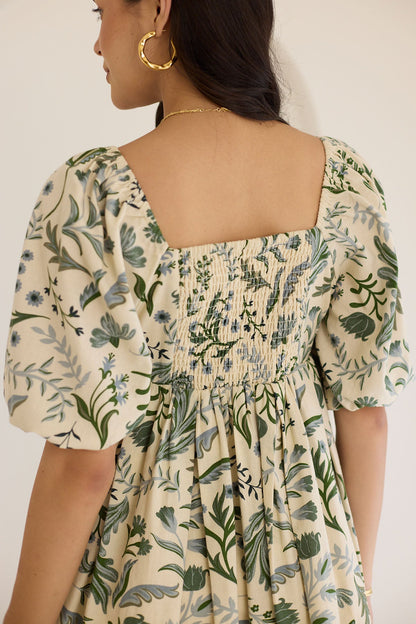 Willa Mini Dress- Forest Bliss