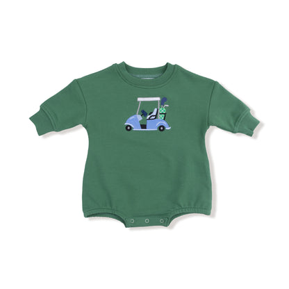 Green Golf Bubble Sweatshirt