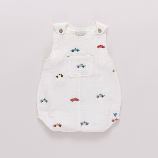 Baby Boys Noah Jumper- Vintage Cars