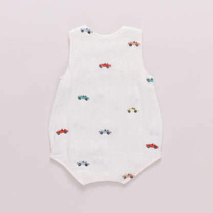 Baby Boys Noah Jumper- Vintage Cars
