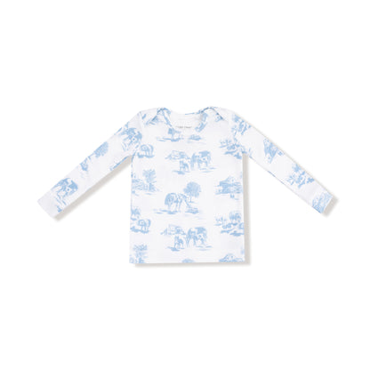 Blue Farm Toile Loungewear Set