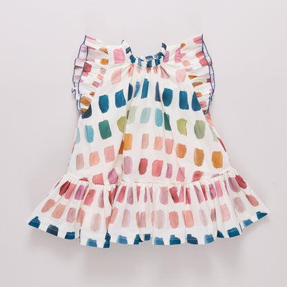 Girls Harper Dress- Paint Swatches